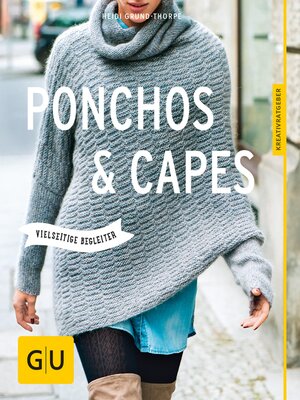 cover image of Ponchos und Capes stricken